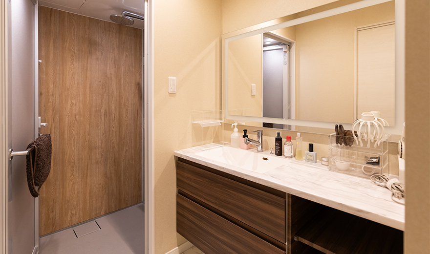 シャワールーム・パウダールーム